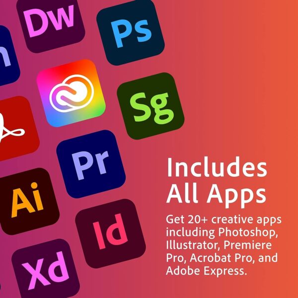 Adobe Creative Cloud All Apps (1 Year) - Image 2