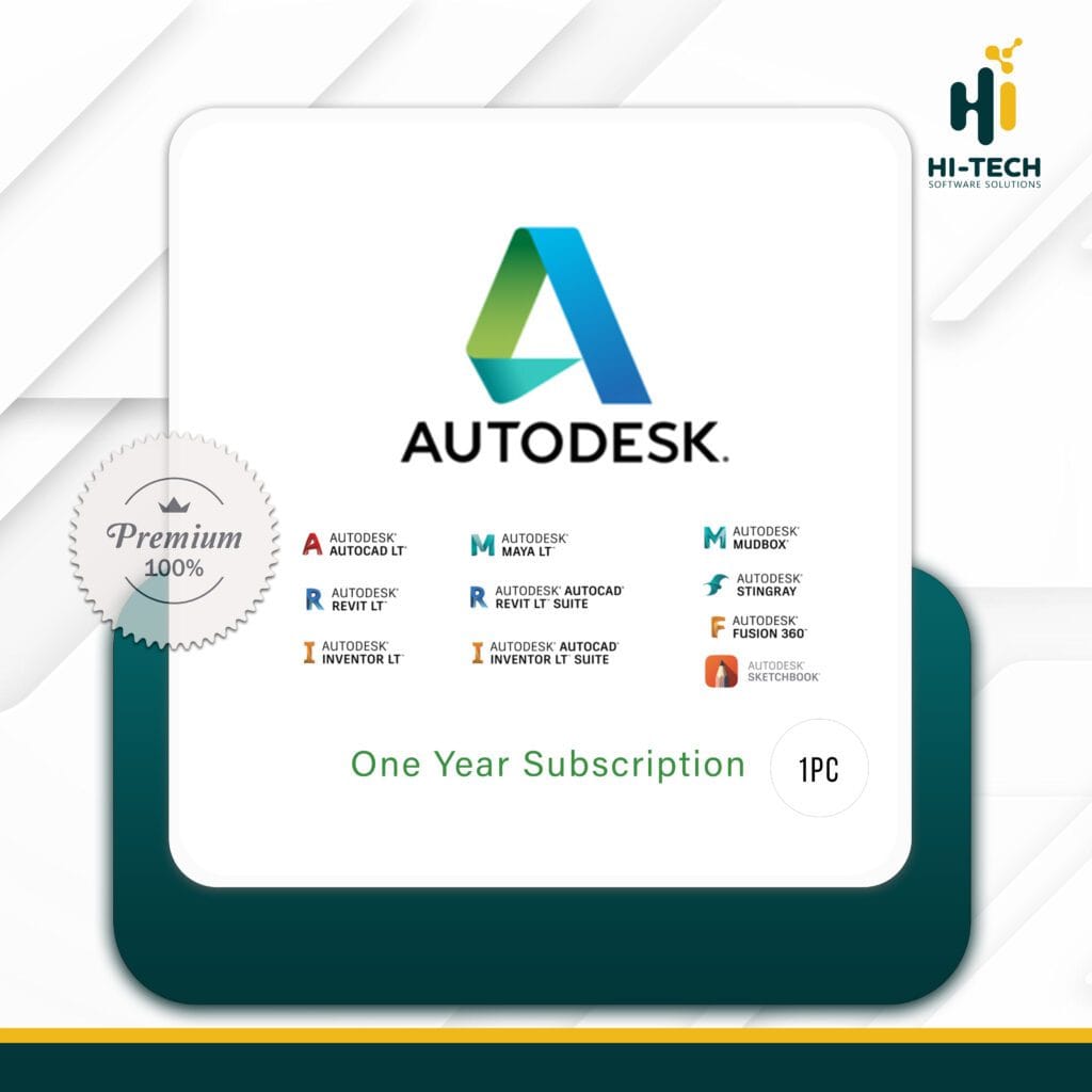 Autodesk All Apps Subscription 1 Year