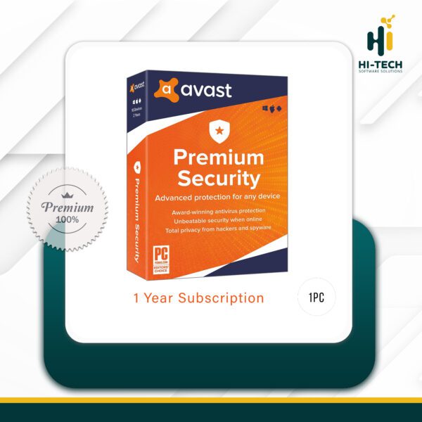 Avast Premium Security 1 Device 1 Year