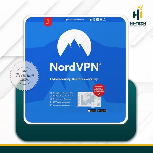 Nord VPN 1-Year / 6-Devices Global