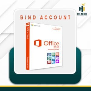 Microsoft Office 2016 Pro Plus 1 PC (Bind Account)