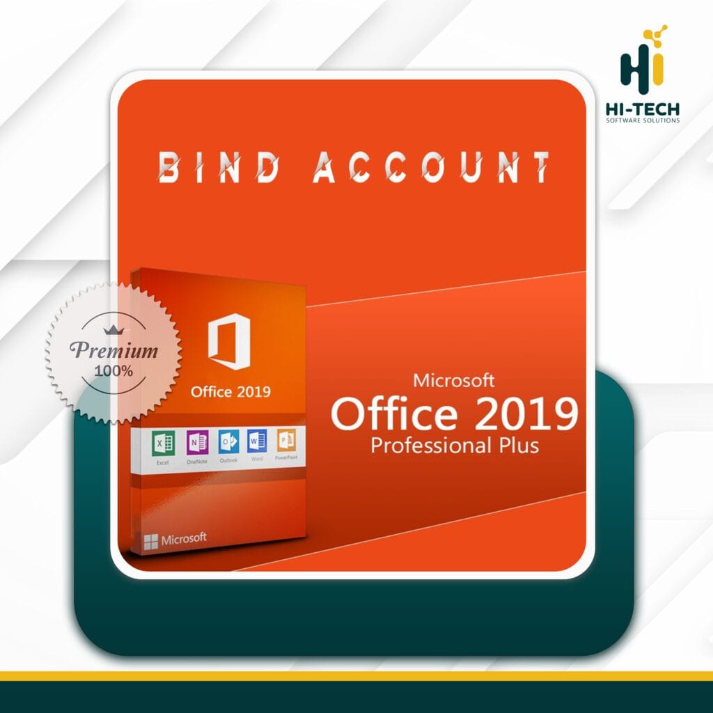 MS Office 2019 Pro Plus Bind Account