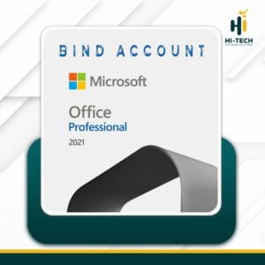 Microsoft Office 2021 Professional Plus Bind Account