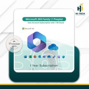 Office 365 Family Subscription 1 Year (1 Person)